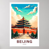Beijing China Reisprint Poster (Voorkant)