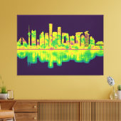 Beijing China Skyline Canvas Afdruk (Insitu (Woonkamer))