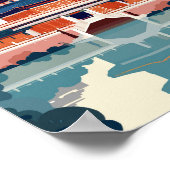 Beijing China Travel Art Vintage Poster (Hoek)