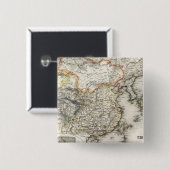 Beijing, China Vierkante Button 5,1 Cm (Voorkant /achterkant)