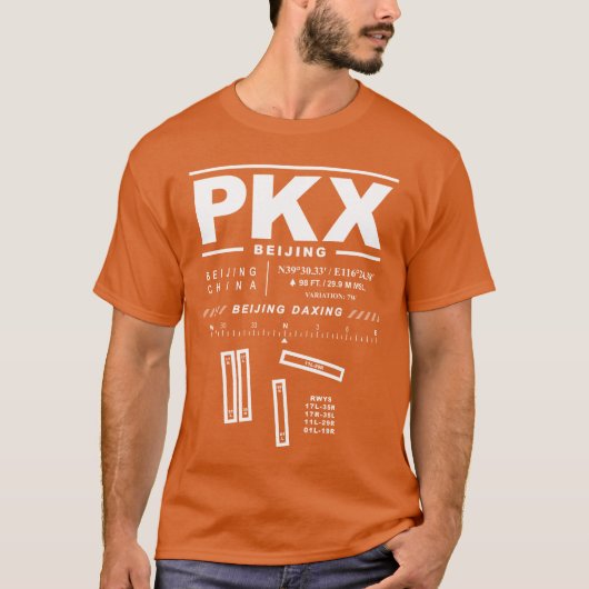 Beijing Daxing International Airport PKX T-shirt (Voorkant)