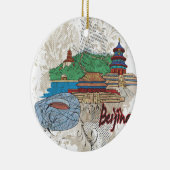 Beijing Keramisch Ornament (Rechts)