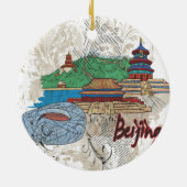 Beijing Keramisch Ornament (Achterkant)