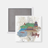 Beijing Magneet (Voorkant / Achterkant)