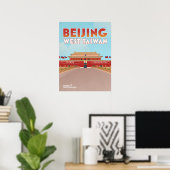 Beijing West Taiwan Poster 18 x 24 inch (Thuiskantoor)