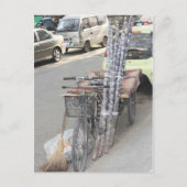 Beijing Work Bike Briefkaart (Voorkant)