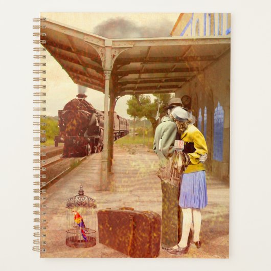 Beijo em Obidos / Kiss in Obidos. Portugal Planner (Voorkant)