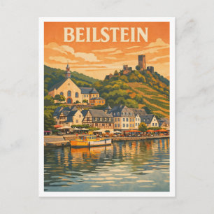 Beilstein Duitsland Schitterende Oude Reis Kunst Briefkaart