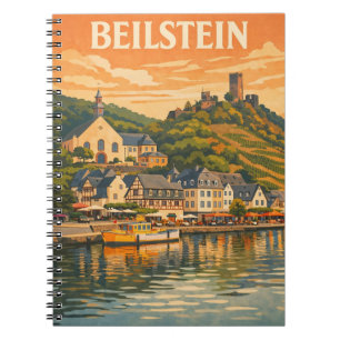 Beilstein Duitsland Vintage Reis Kunst Notitieboek