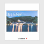 Beilstein Moezel Rijnland-Palts Duitsland Sticker (Vel)