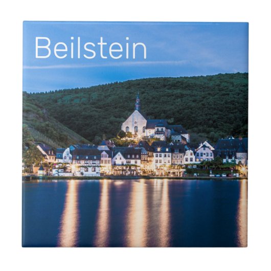 Beilstein Moezel Rijnland-Palts Duitsland Tegeltje (Voorkant)