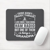 Being A Ham Radio Grandpa Funny Old Man  Muismat (Met muis)