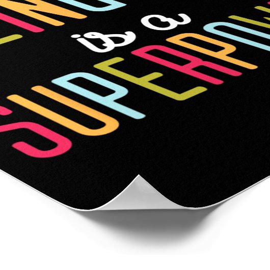 Being Bilingual Is A Superpower Dual Language Bili Poster (Hoek)