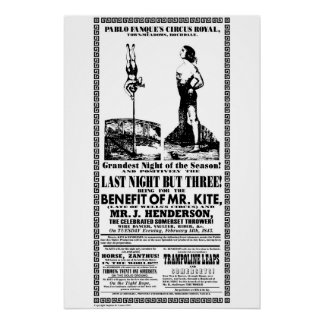 Being For The Benefit of Mr Kite Perfect Poster