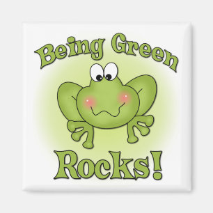 Being Green Rocks magneet