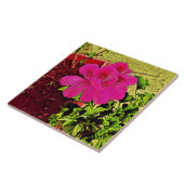 Being happy is your choice blooming  tegeltje (Zijkant)