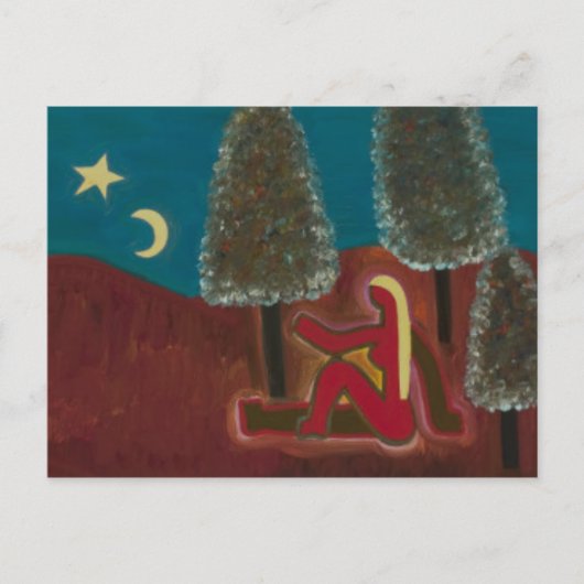 Being in Scotland With my Thoughts 2009 Briefkaart (Voorkant)