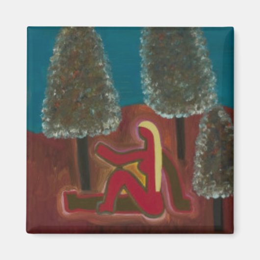 Being in Scotland With my Thoughts 2009 Magneet (Voorkant)