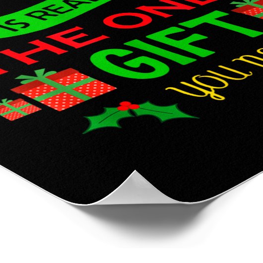 Being My Sibling Is Really The Only Gift You Need  Poster (Hoek)