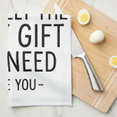 Being My Sister Is the Only Gift You Need Design Theedoek (Quarter Fold)