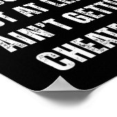 Being Single Is Boring But A Least I Aint Getting Poster (Hoek)