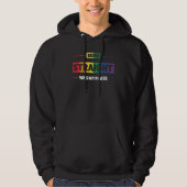 being straight was my phase gay pride LGBT Hoodie (Voorkant)