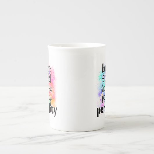 Being Tired Is My Personality Mug Porselein Kop (Voorkant)