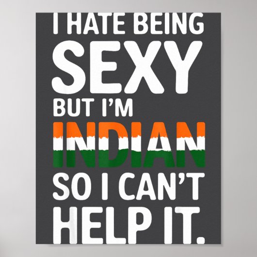 Being Y Indian Funny India  Poster (Voorkant)