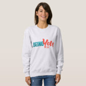 Being You Day - shirt met lange mouwen (Voorkant volledig)
