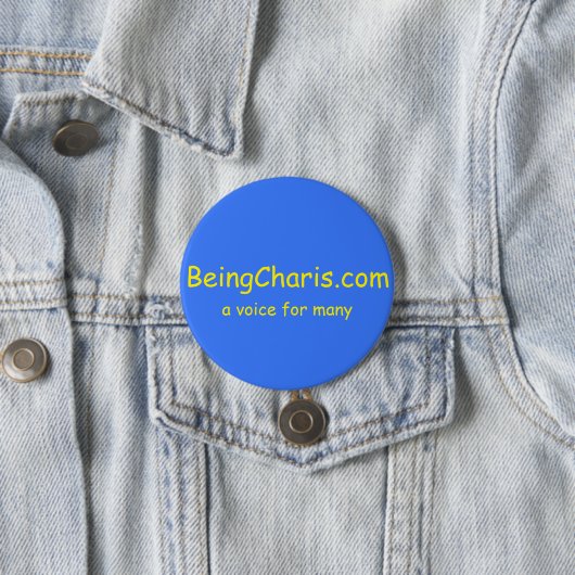 BeingCharis-knop Ronde Button 7,6 Cm (In situ)