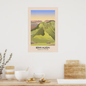Beinn Alligin Munros van Schotland Reisposter Poster (Keuken)
