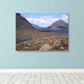 Beinn an Eionn Scotland Canvas Afdruk (Insitu (Houten vloer))