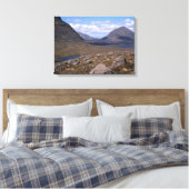 Beinn an Eionn Scotland Canvas Afdruk (Insitu (Slaapkamer))
