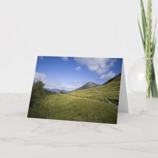 Beinn Dorain · Wenskaart Kaart (Voorkant)