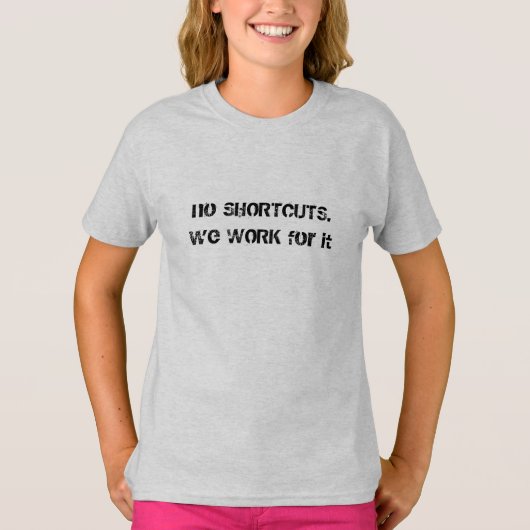 Beïnvloed Kinder T-shirt "van het Werk" (Voorkant)