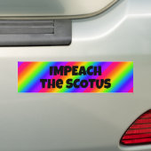 BEÏNVLOEDING VAN DE SCOTUS BUMPERSTICKER (Op auto)