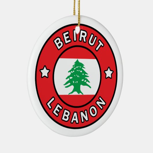 Beiroet Libanon Keramisch Ornament (Rechts)