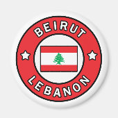 Beiroet Libanon Magneet (Voorkant)