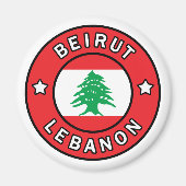 Beiroet Libanon Magneet (Voorkant)