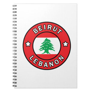 Beiroet Libanon Notitieboek