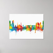 Beiroet Libanon Skyline Canvas Afdruk (Voorkant)
