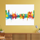 Beiroet Libanon Skyline Canvas Afdruk (Insitu (Woonkamer))