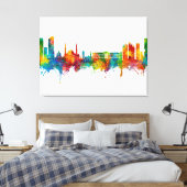 Beiroet Libanon Skyline Canvas Afdruk (Insitu (Slaapkamer))
