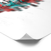 Beiroet Libanon Skyline Poster (Hoek)