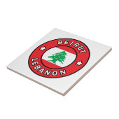 Beiroet Libanon Tegeltje (Zijkant)