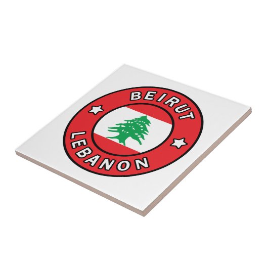 Beiroet Libanon Tegeltje (Zijkant)