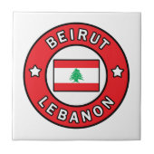 Beiroet Libanon Tegeltje (Voorkant)