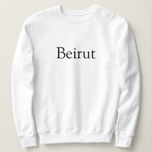 Beiroet Libanon Trui (Design voorkant)