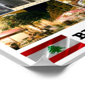 Beiroet - Mozaïek - Libanon - Poster (Hoek)