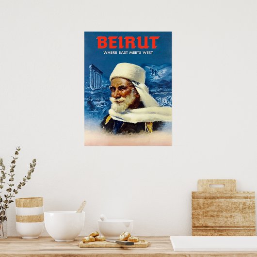 Beiroet Poster (Keuken)